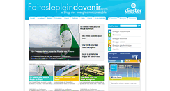 Desktop Screenshot of faiteslepleindavenir.com